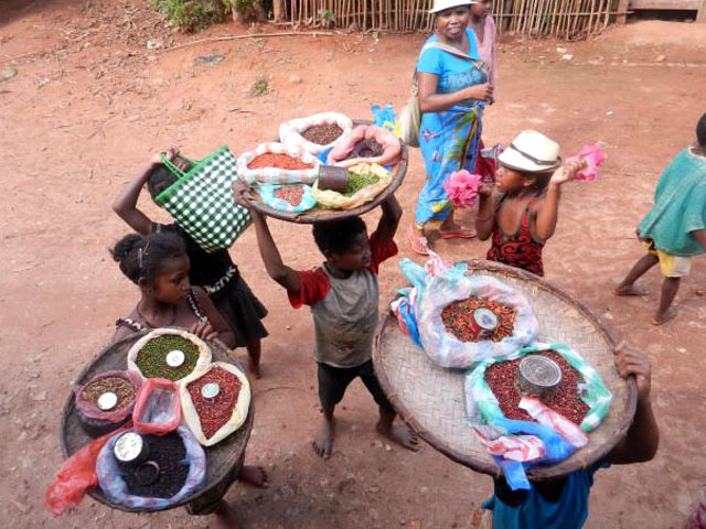 Les marchés et l’artisanat malgache