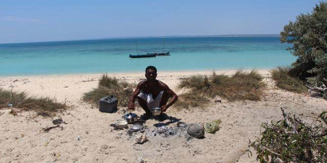 La vie sur les côtes de Madagacar