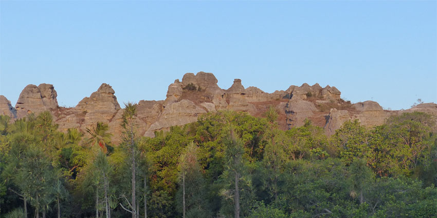 Parcs nationaux et réserves naturelles à Madagascar.