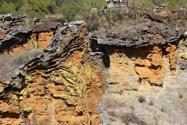 Massifs et plateaux de Madagascar.