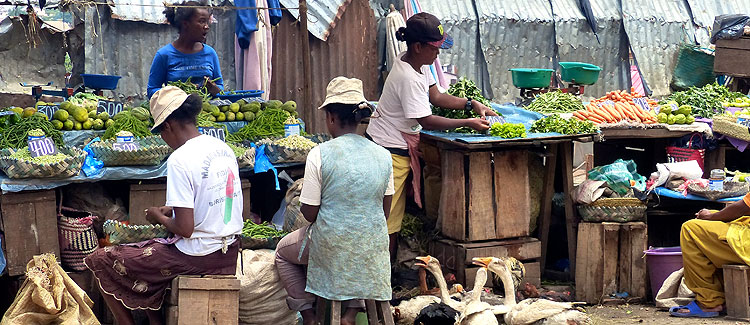 Antananarivo, Capitale de Madagascar.