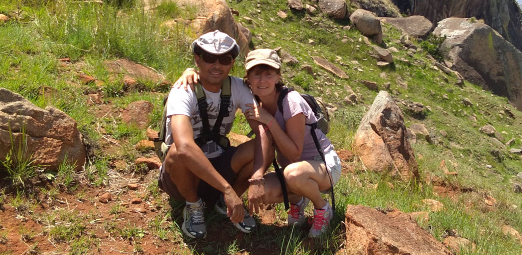 Emmanuelle et Patrice, fondateurs de Madagascar Autrement.