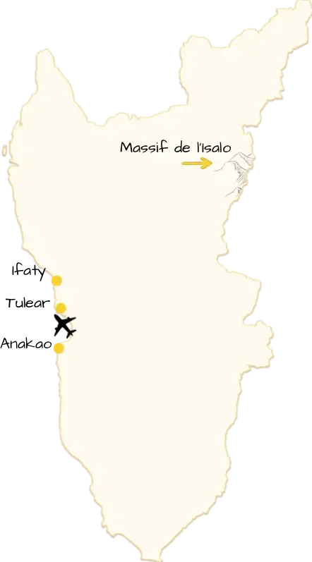 Carte sud-ouest