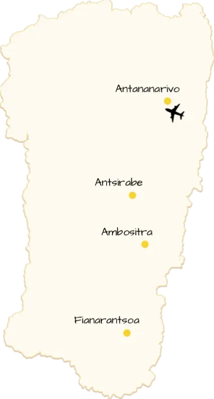 Carte hautes-terres
